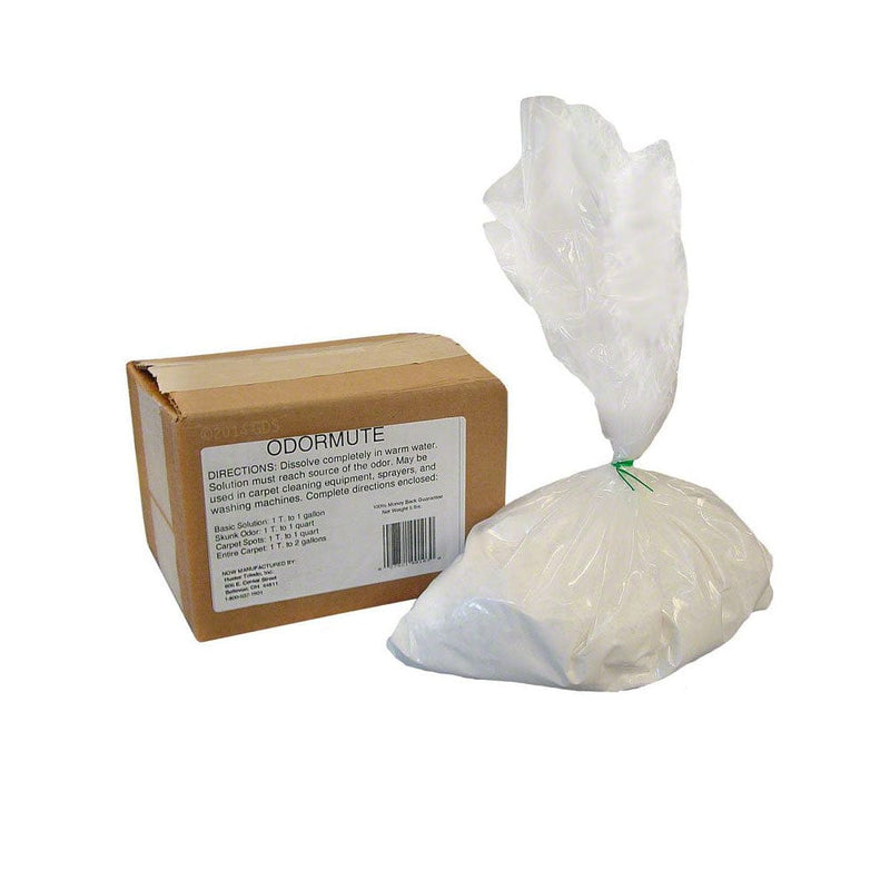 Eliminador de olores en polvo Hueter Toledo Odormute sin fragancia, 5 libras, 8" x 6,5" x 5,5"