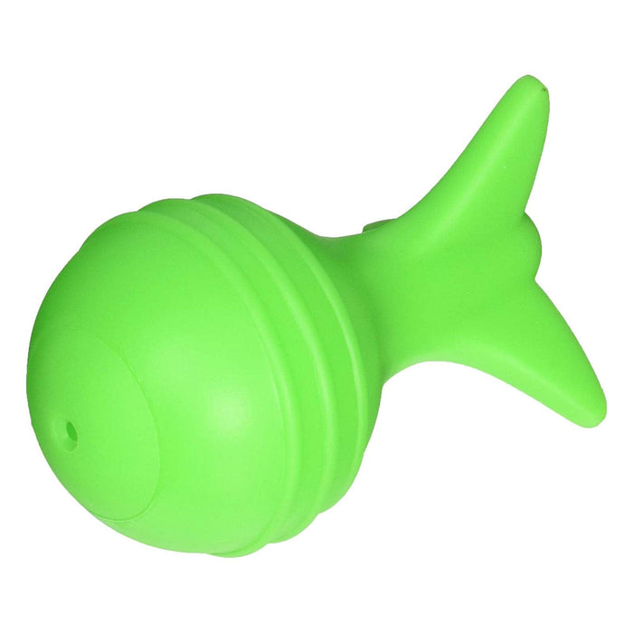 Juguete para perros Hueter Toledo Soft Flex Airball verde de 5" x 5" x 7"