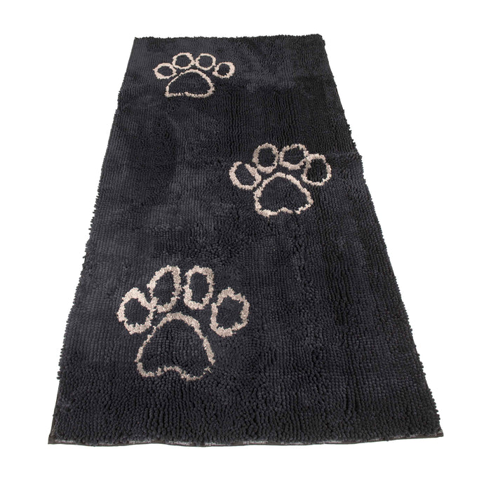 Felpudo para puerta de DGS Pet Products Dirty Dog, color negro, 60" x 30" x 2"