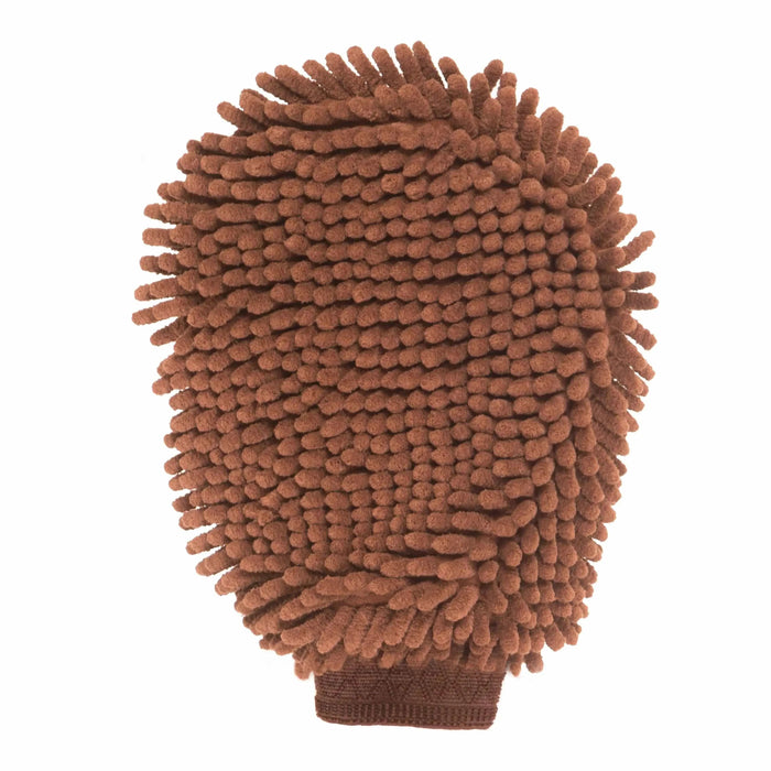DGS Pet Products Dirty Dog Grooming Mitt Brown 10" x 7" x 1"