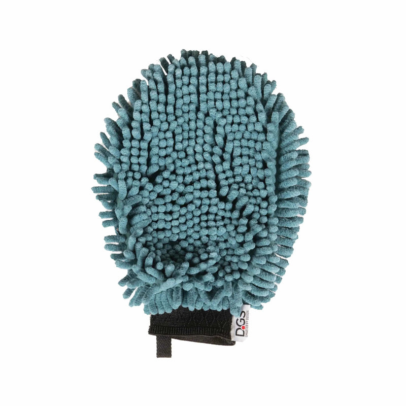 DGS Pet Products Dirty Dog Grooming Mitt Pacific Blue 10" x 7" x 1"