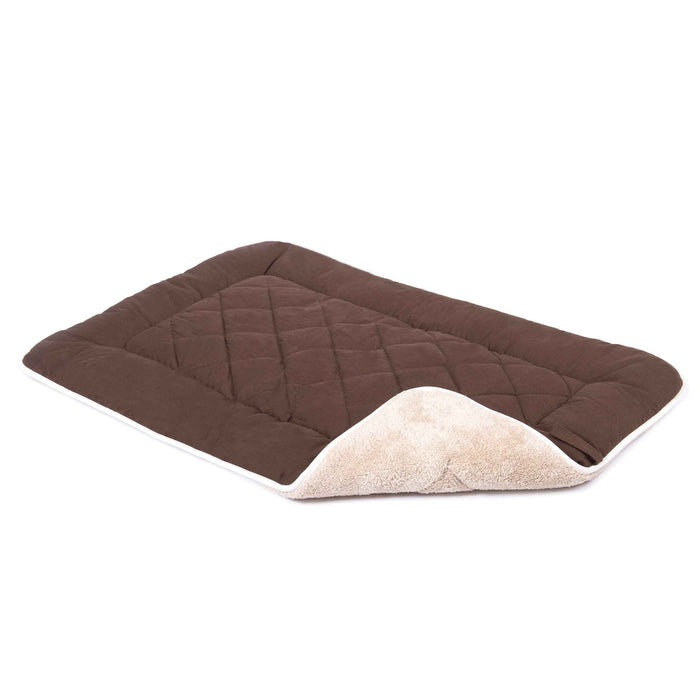 DGS Pet Products Pet Cotton Canvas Sleeper Cushion Extra Extra Large Espresso 30" x 48" x 1"