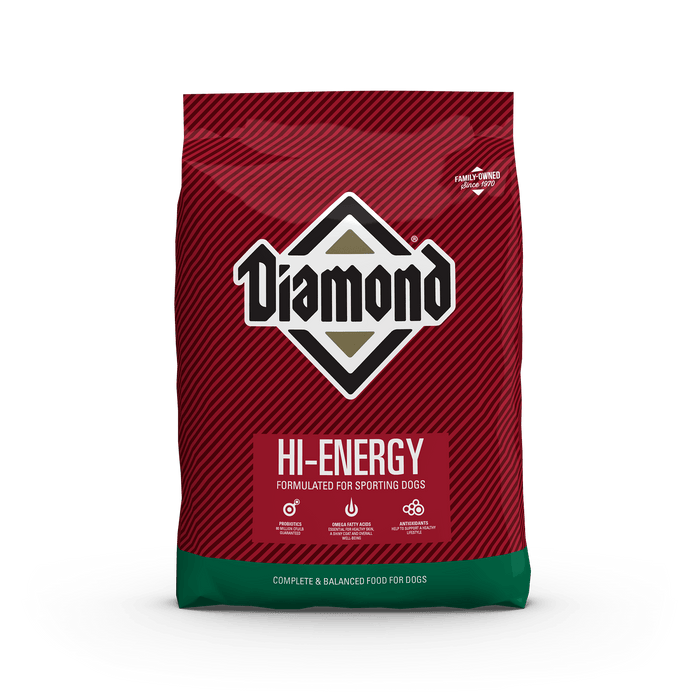 Diamond Hi-Energy Dry Dog Food 50# (For Local Delivery or PicK-Up Only)