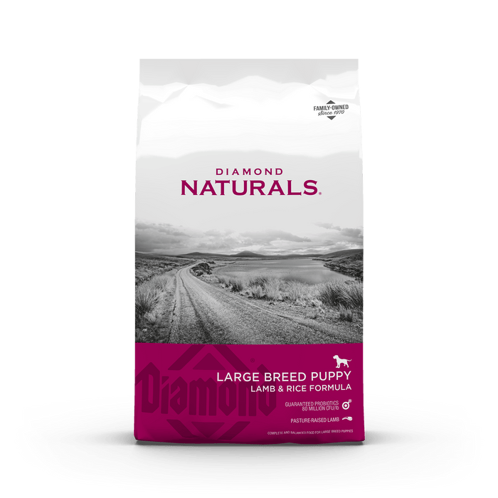 Alimento seco para perros de razas grandes Diamond Naturals con cordero y arroz (solo para entrega local o recogida) 