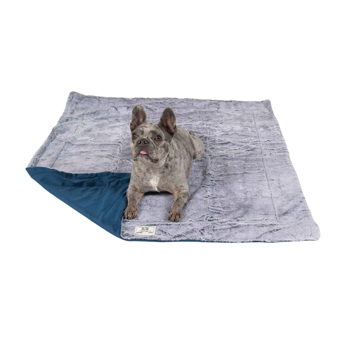 Manta FIR Chill Kuzzi de DGS Pet Products, color azul medio, 30" x 40" x 0,5"