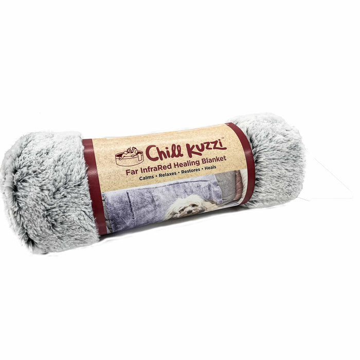 DGS Pet Products Chill Kuzzi FIR Blanket Medium Grey 30" x 40" x 0.5"