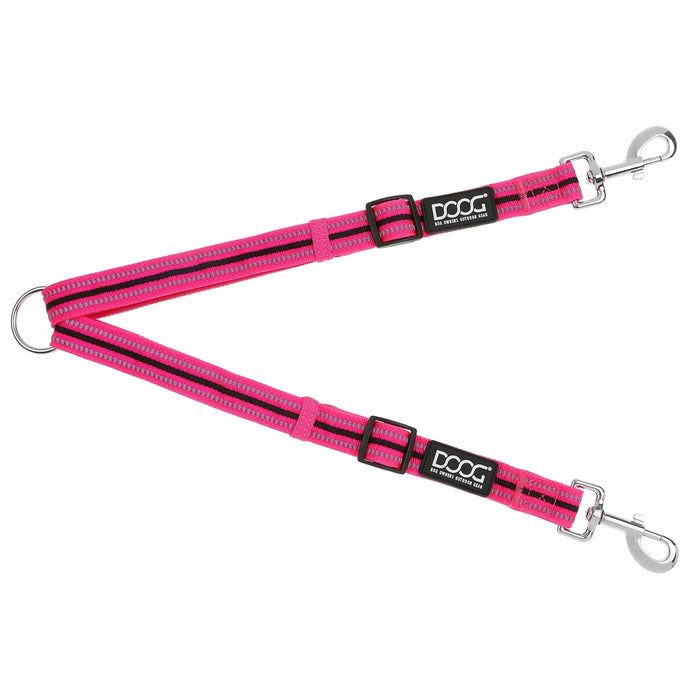 DOOG Dual Walker Leash Lady Pink