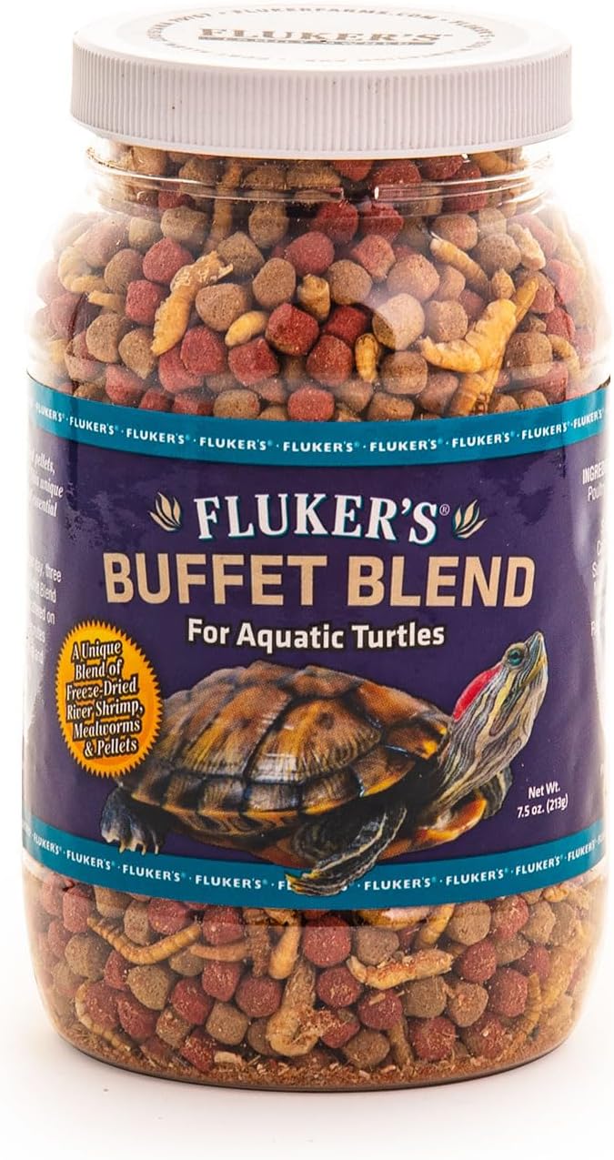 Fluker's Aquatic Turtle Formula Turtle Diet Dry Food 8oz