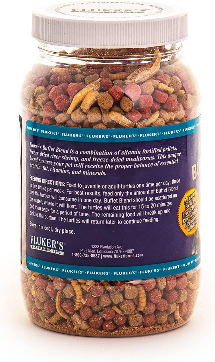 Fluker's Aquatic Turtle Formula Turtle Diet Dry Food 8oz