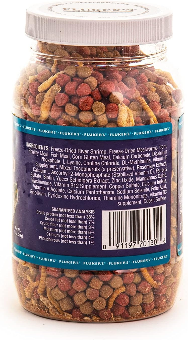 Fluker's Aquatic Turtle Formula Turtle Diet Dry Food 8oz