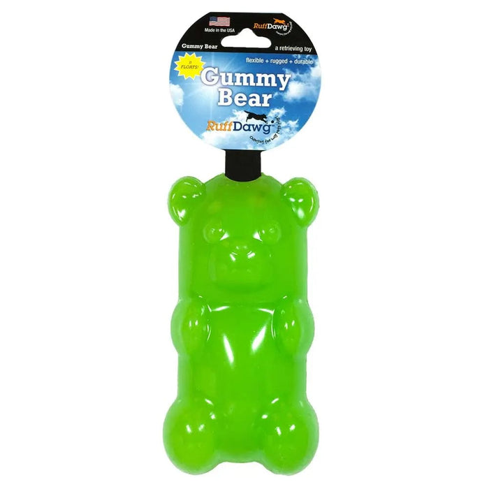 Juguete para perros Ruff Dawg GummyBear, surtido, 2,5" x 2" x 6"