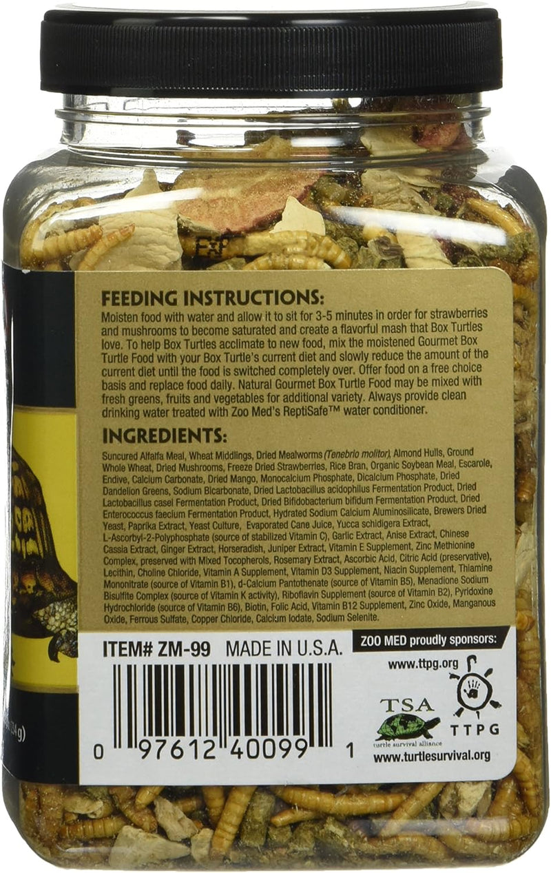Zoo Med Gourmet Box Turtle Dry Food 8.25 oz