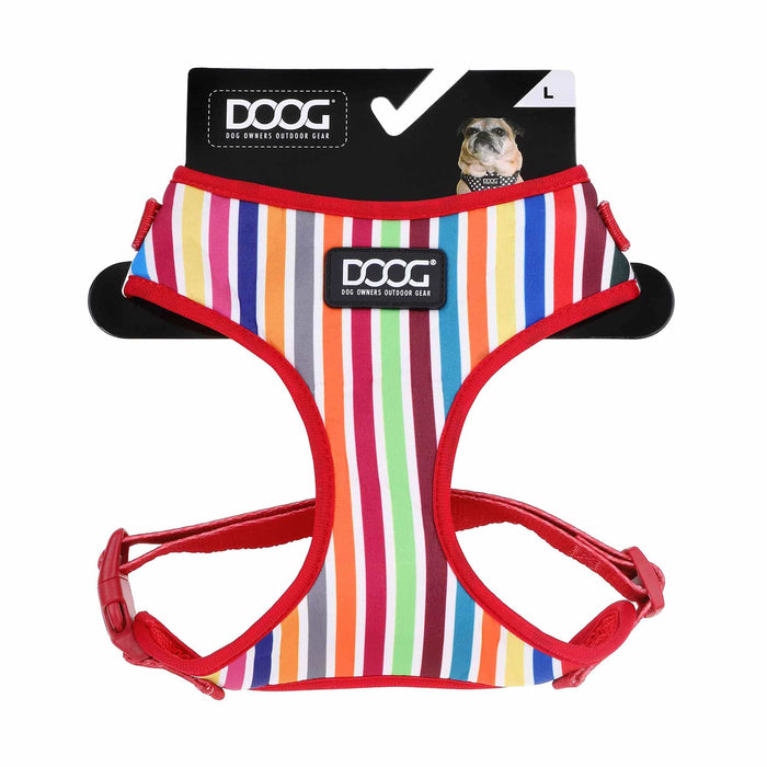 DOOG Neoflex Dog Harness Scooby Rainbow