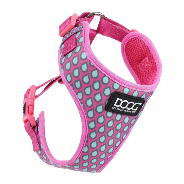 DOOG Neoflex Dog Harness Luna Pink/Blue