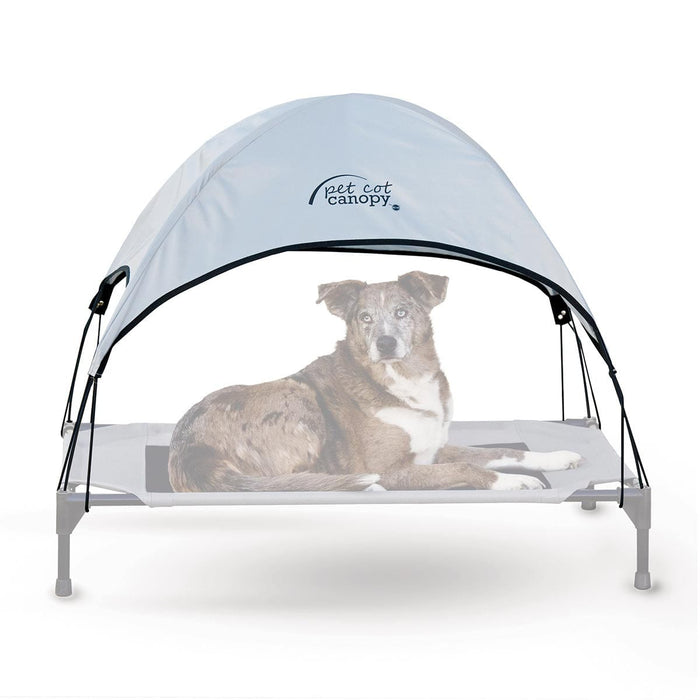 K&H Pet Products Pet Cot Canopy Large Gray 30" x 42" x 28"