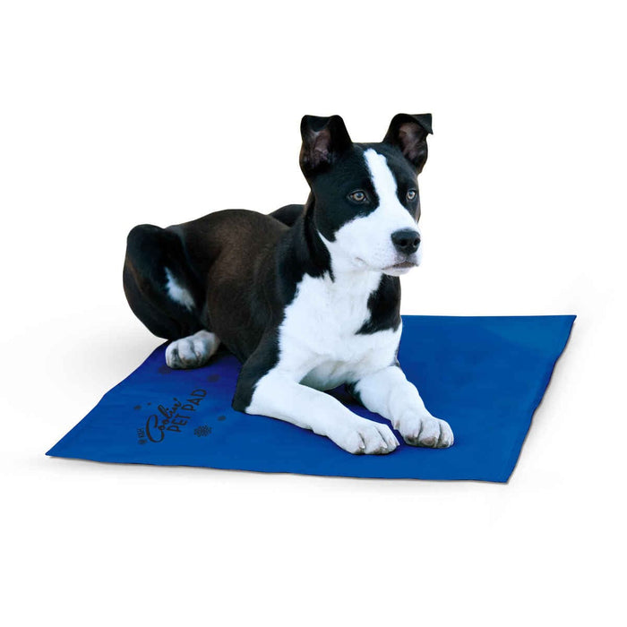 Almohadilla térmica para mascotas K&amp;H Pet Products, grande, azul, 20" x 36" x 0,75"