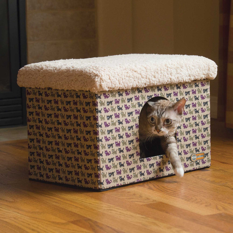 K&H Pet Products Kitty Bunkhouse Tan 12" x 18" x 12"