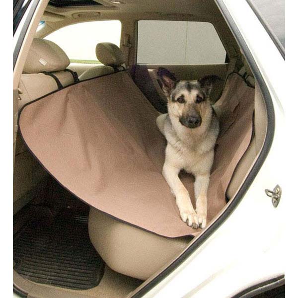 Protector de asiento de automóvil K&amp;H Pet Products, color tostado, 54" x 58" x 0,25"