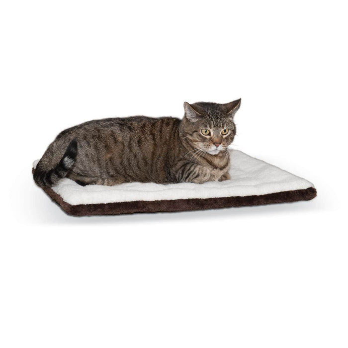 Almohadilla autocalentable para mascotas K&amp;H Pet Products Avena/chocolate 21" x 17" x 1"