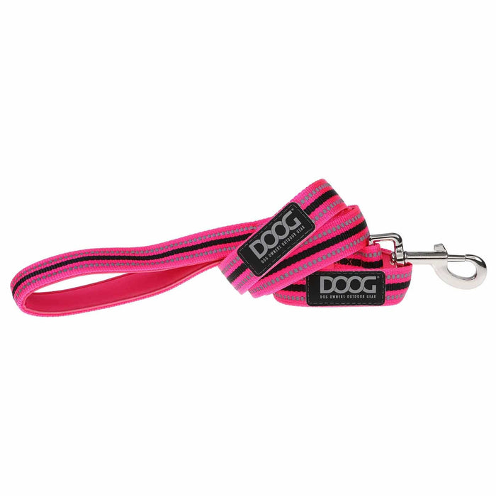 Correa de neopreno para perros DOOG Lady Neon rosa grande