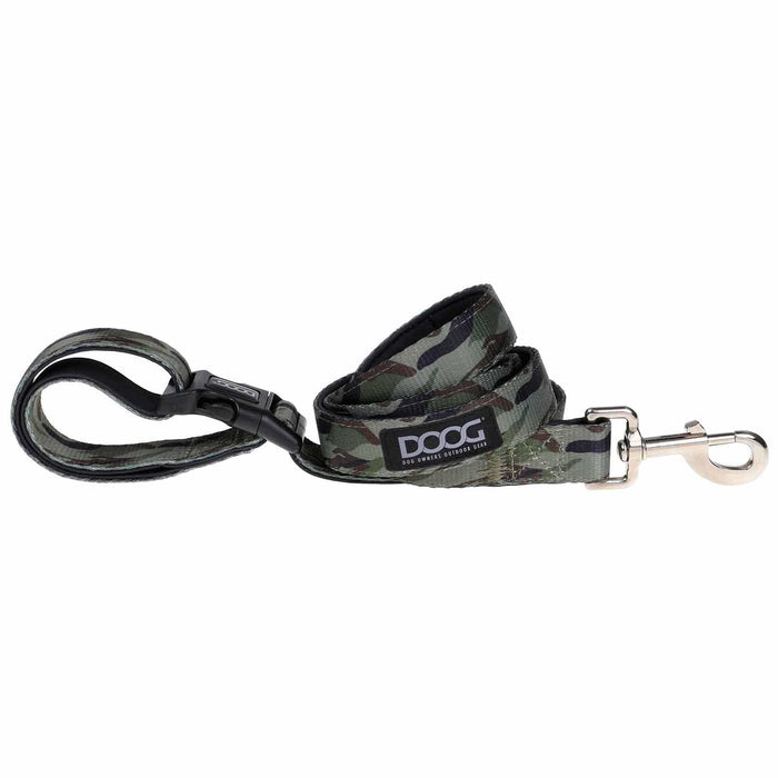 Correa de neopreno con clip para perros DOOG Bruiser extragrande con diseño de camuflaje