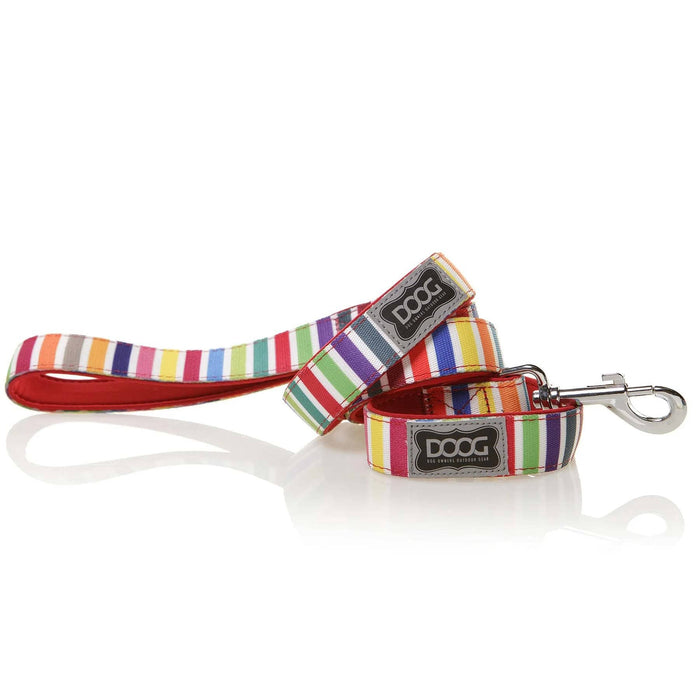 Correa de neopreno para perros DOOG Scooby Small Rainbow