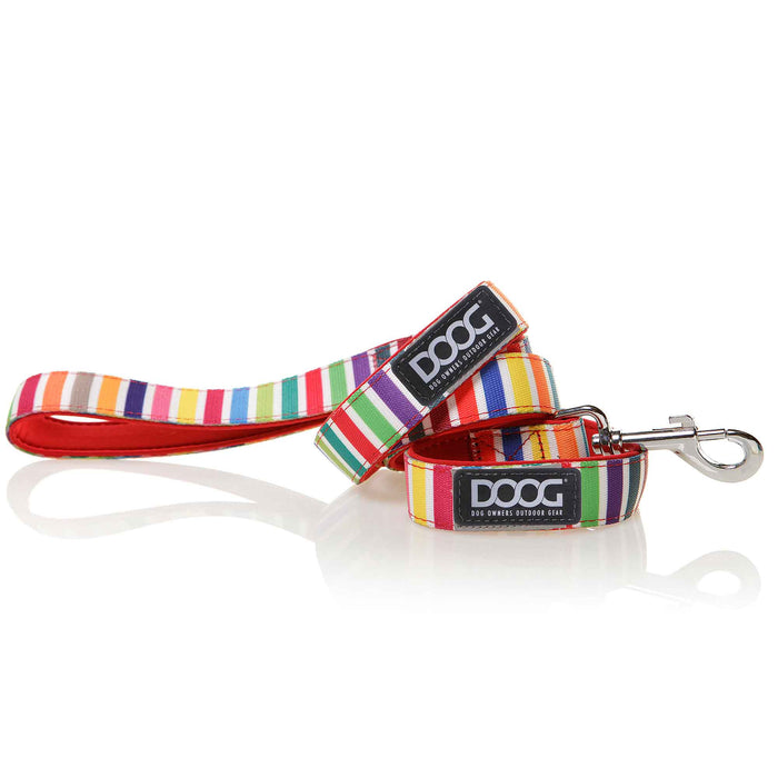 Correa de neopreno para perros DOOG Scooby Large Rainbow