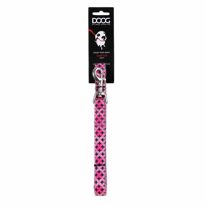 DOOG Neoprene Dog Leash Toto Small Pink