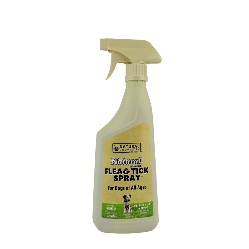 Miracle Corp Spray natural contra pulgas y garrapatas para perros, 24 onzas