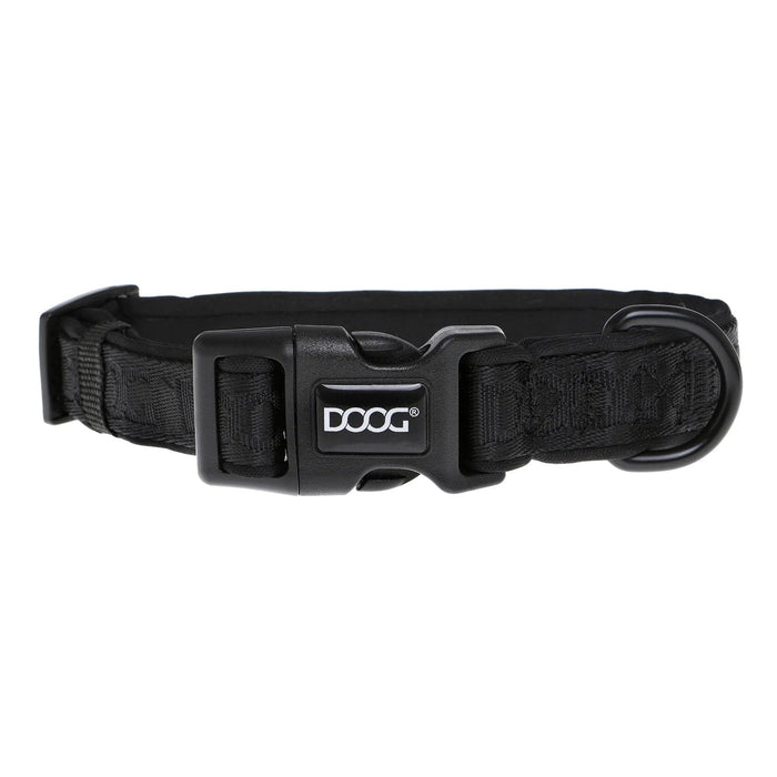 Collar de neopreno para perros DOOG Neosport, tamaño mediano, color negro