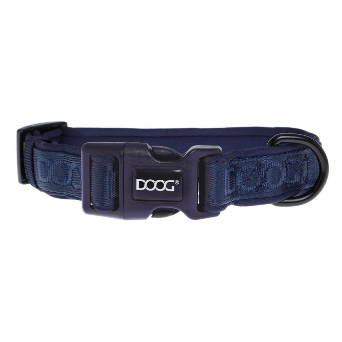 Collar de neopreno para perros DOOG Neosport, tamaño grande, color azul marino