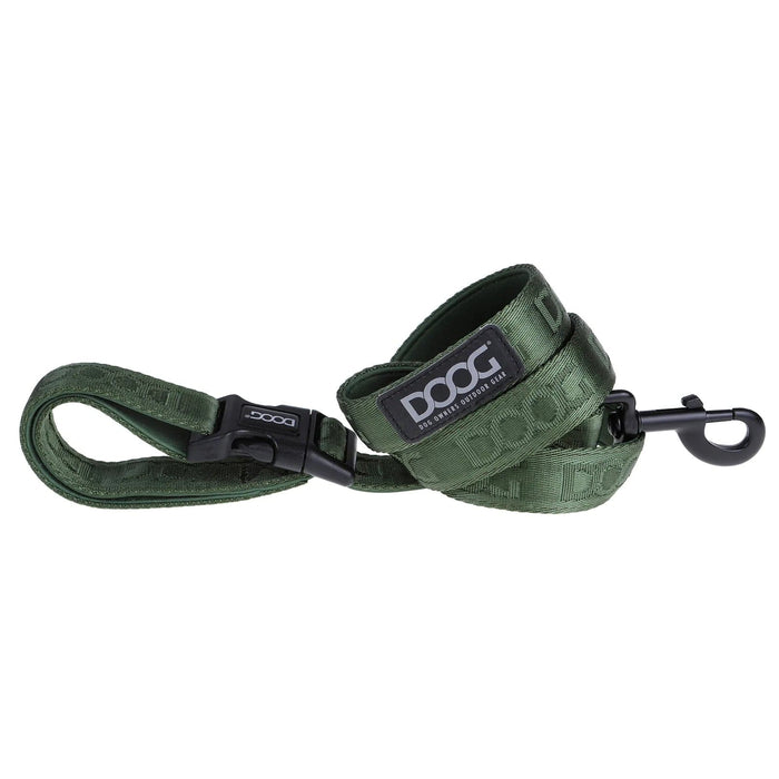 Correa para perros DOOG Neosport de neopreno con clip extragrande, color verde