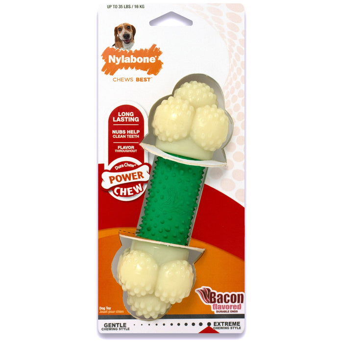 Juguete masticable de doble acción Nylabone Power Chew