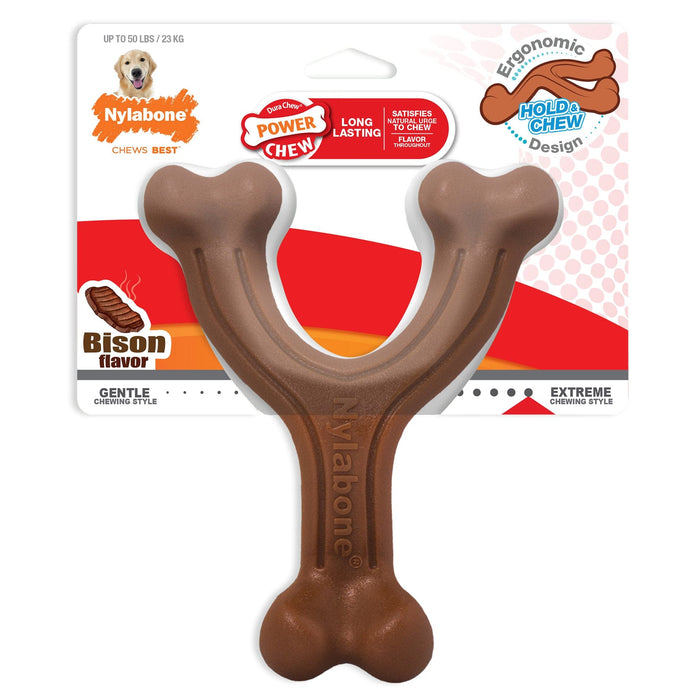 Juguete masticable Nylabone Power Chew Wishbone Regular