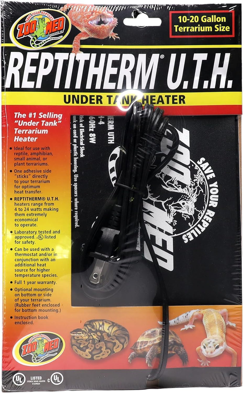 Zoo Med Reptitherm Undertank Heater 10-20 Gal 6x8