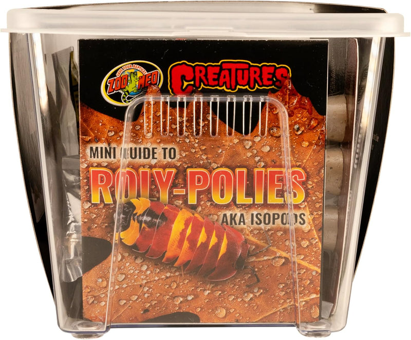 Zoo Med Creatures Roly Poly Isopod Habitat Kit 10.25Inx5Inx5.75in.