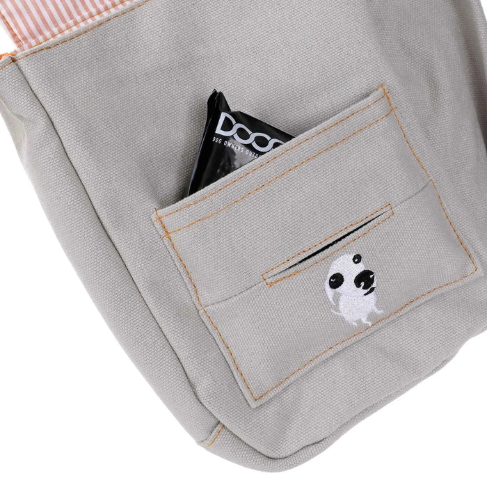 DOOG Bolsa para Walkie Gris 3.5" x 8" x 10"