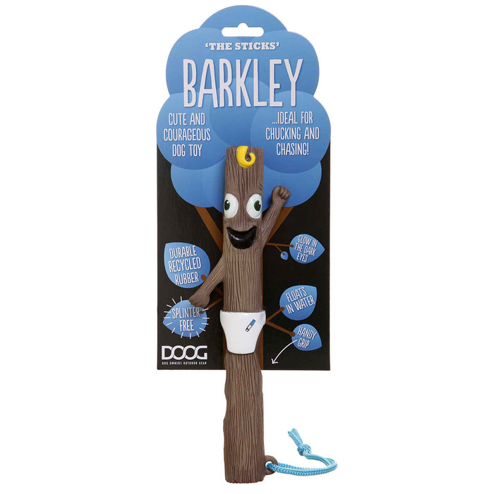 Juguetes para perros DOOG Stick Family, color marrón Baby Barkley, 7,87" x 0,98" x 0,98"