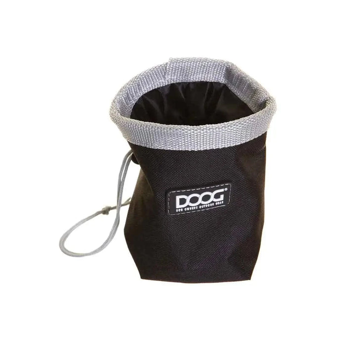 DOOG Treat and Training Pouch Small Black/Grey 4.5" x 4.5" x 5.5"