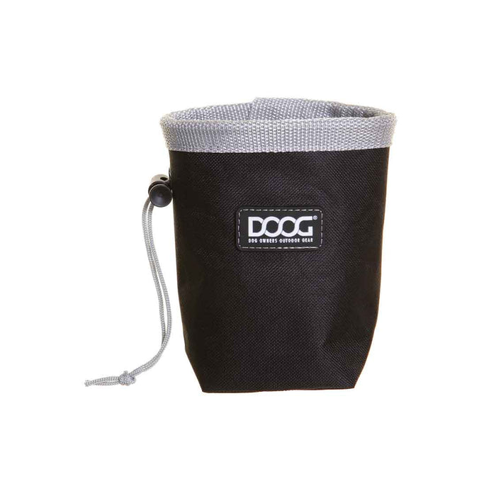 DOOG Treat and Training Pouch Small Black/Grey 4.5" x 4.5" x 5.5"