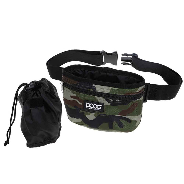 DOOG Treat and Training Pouch Large Camo 8" x 8" x 5"