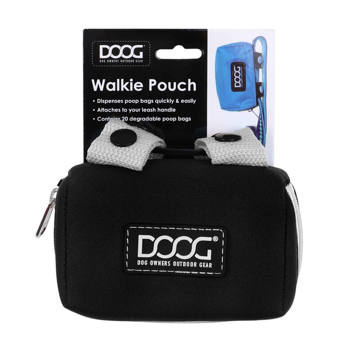 Estuche para walkie-talkie DOOG, color negro, 4,73 x 1,58 x 3,94 pulgadas