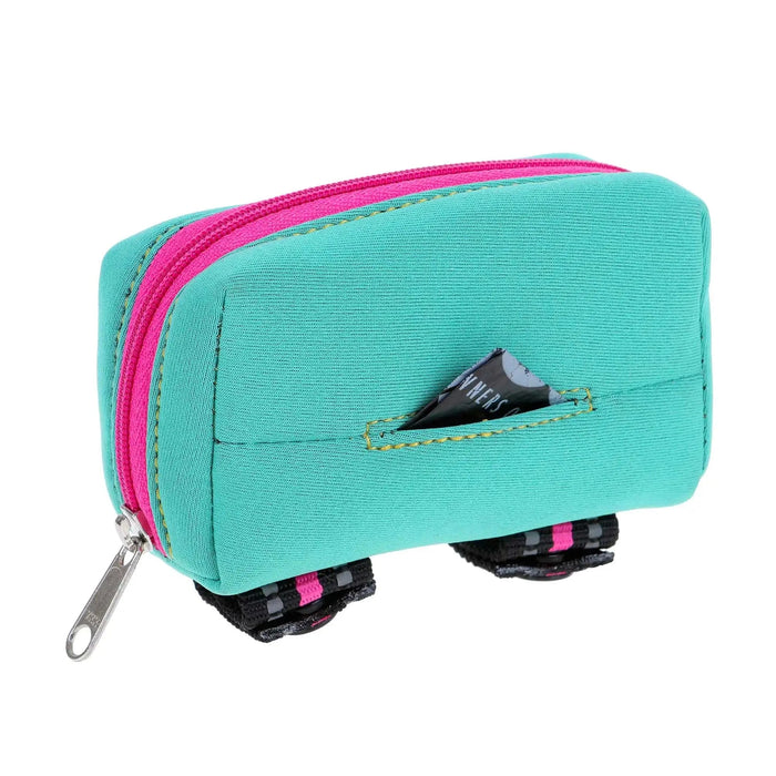 DOOG Walkie Pouch Teal/Pink 3.93" x 2.75" x 1.57"