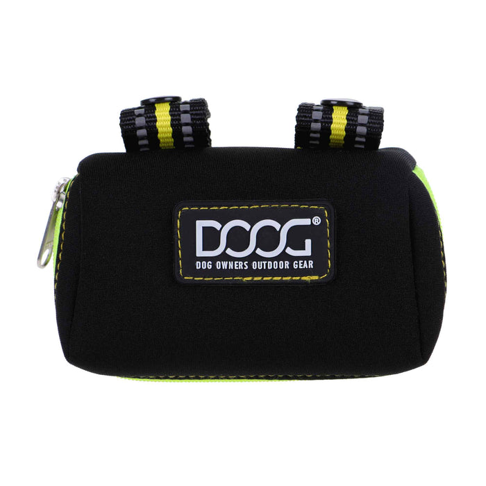 Estuche para walkie-talkie DOOG negro/amarillo de 3,93" x 2,75" x 1,57"