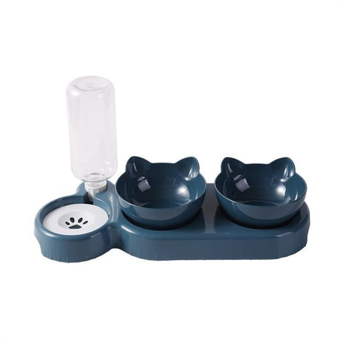 Cat Bowl Anti-tumble Automatic Feeding Water Fountain                           SHIPPING IS INCLUDED IN THE PRICE OF THIS PRODUCT