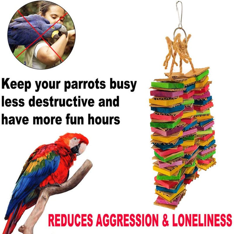 Bird Chew Toy - SHIPPING IS INCLUDED IN THE PRICE OF THIS PRODUCT