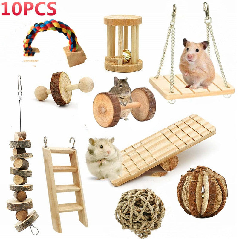 Small Animal Chew Toy Set  -    SHIPPING IS INCLUDED IN THE PRICE OF THIS PRODUCT