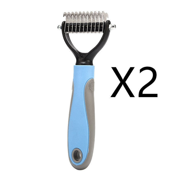 Dog Brush - Stainless Double-sided Pet Brush Hair Removal Comb Grooming Dematting Dog Grooming Shedding Tools                                                                                              SHIPPING IS INCLUDED IN THE PRICE OF THIS PRODUCT