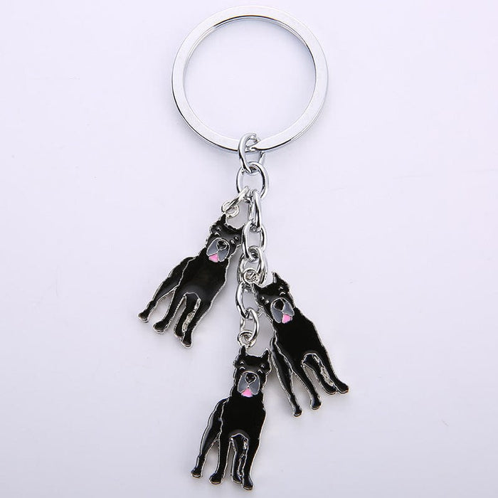 Little Creative Gifts Metal Key Ring Pet Dog Keychain Pendant - SHIPPING IS INCLUDED IN THE PRICE OF THIS PRODUCT