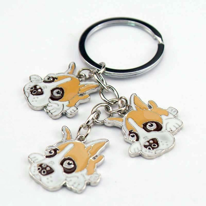 Little Creative Gifts Metal Key Ring Pet Dog Keychain Pendant - SHIPPING IS INCLUDED IN THE PRICE OF THIS PRODUCT